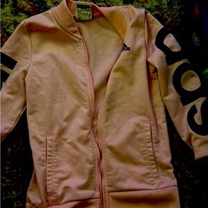 Pink kids 5t adidas sip up hoodie